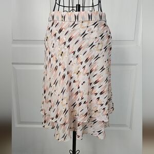 Chic Women's Multicolor Layered Skirt